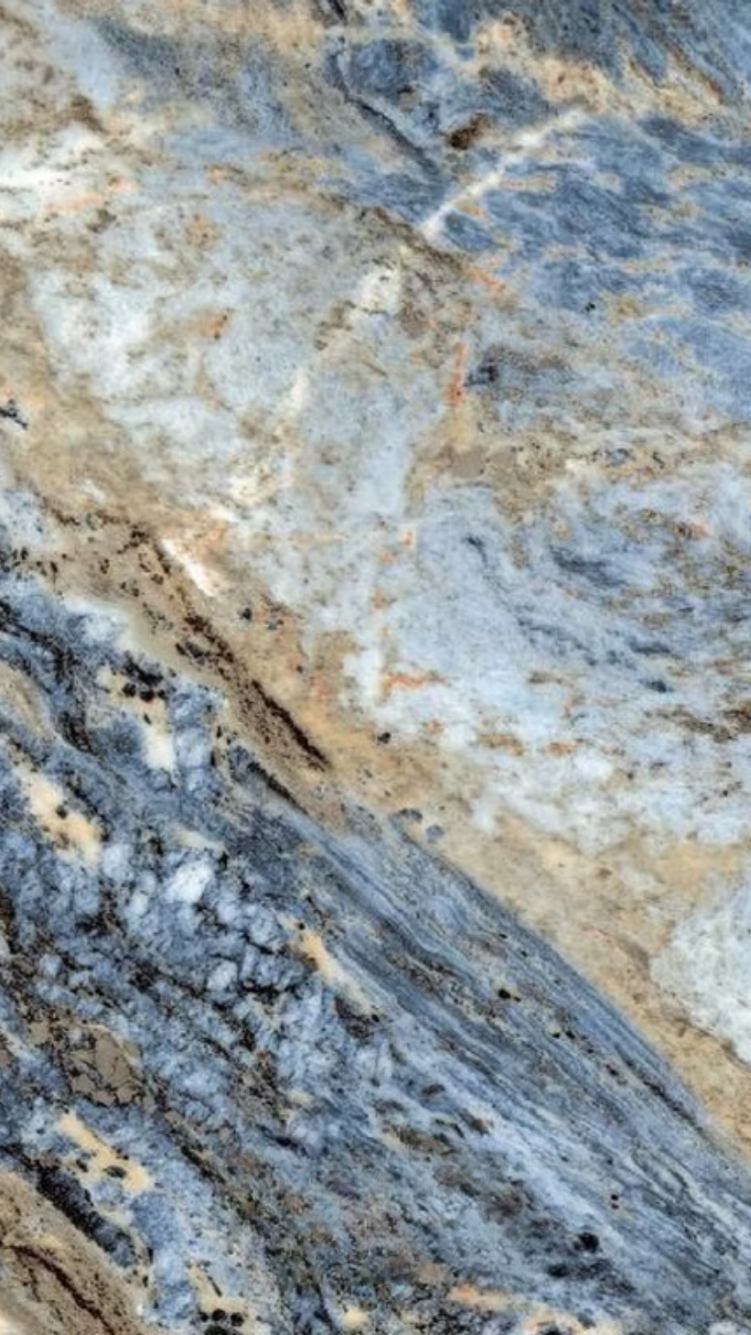 Panneau mural décoratif - Onyx Bleu 122x280