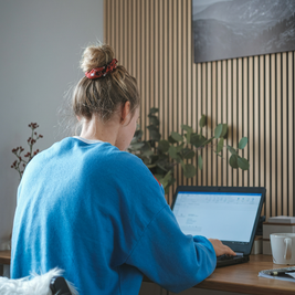 Panneau Acoustique Bois Clair Scandinave 270x60 cm