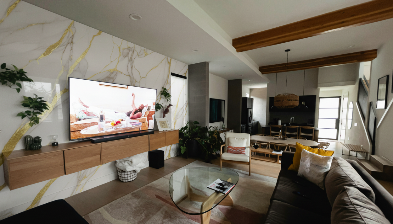 Panneau PVC marbre blanc kintsugi or – brillant