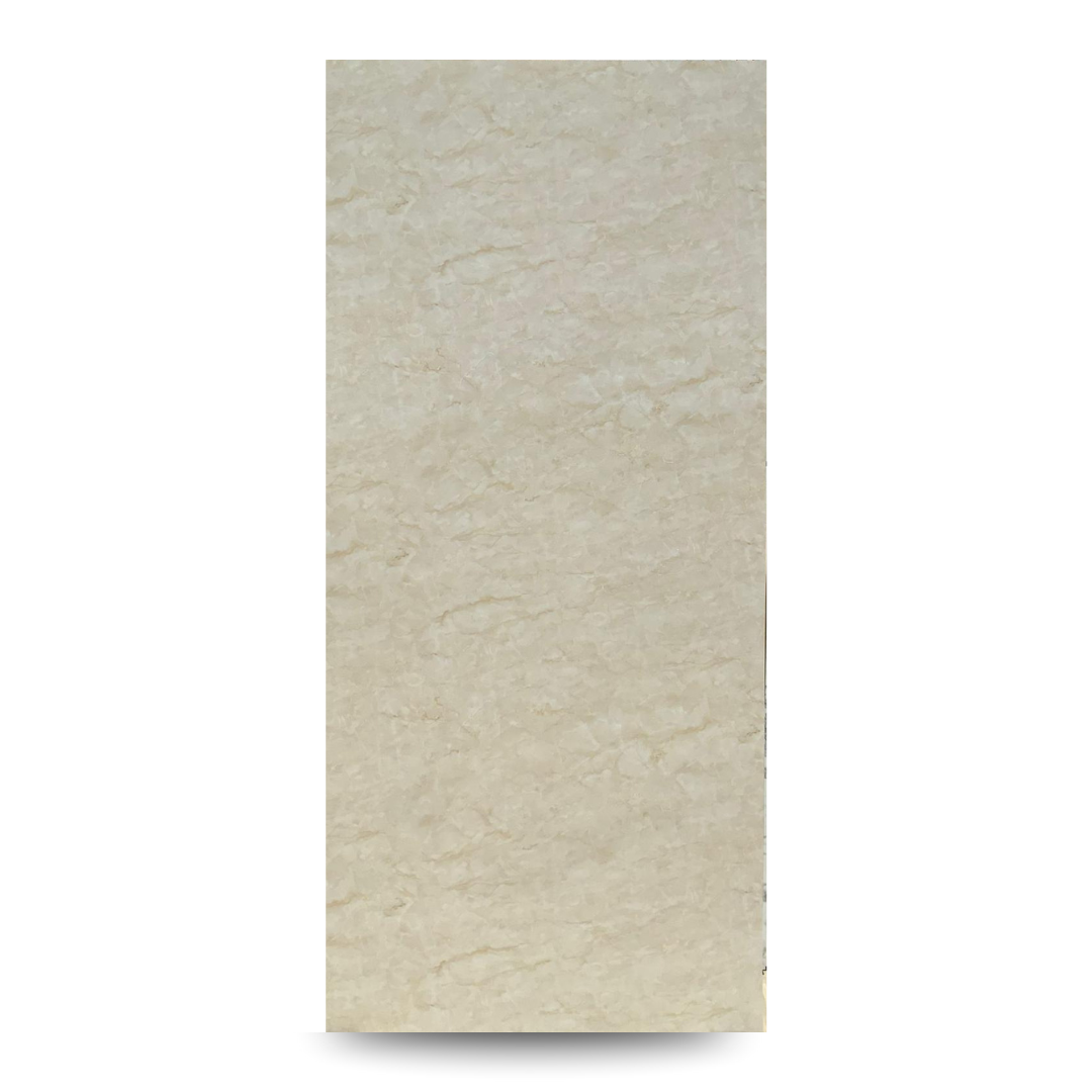 Panneau PVC marbre beige uni mat 280×122