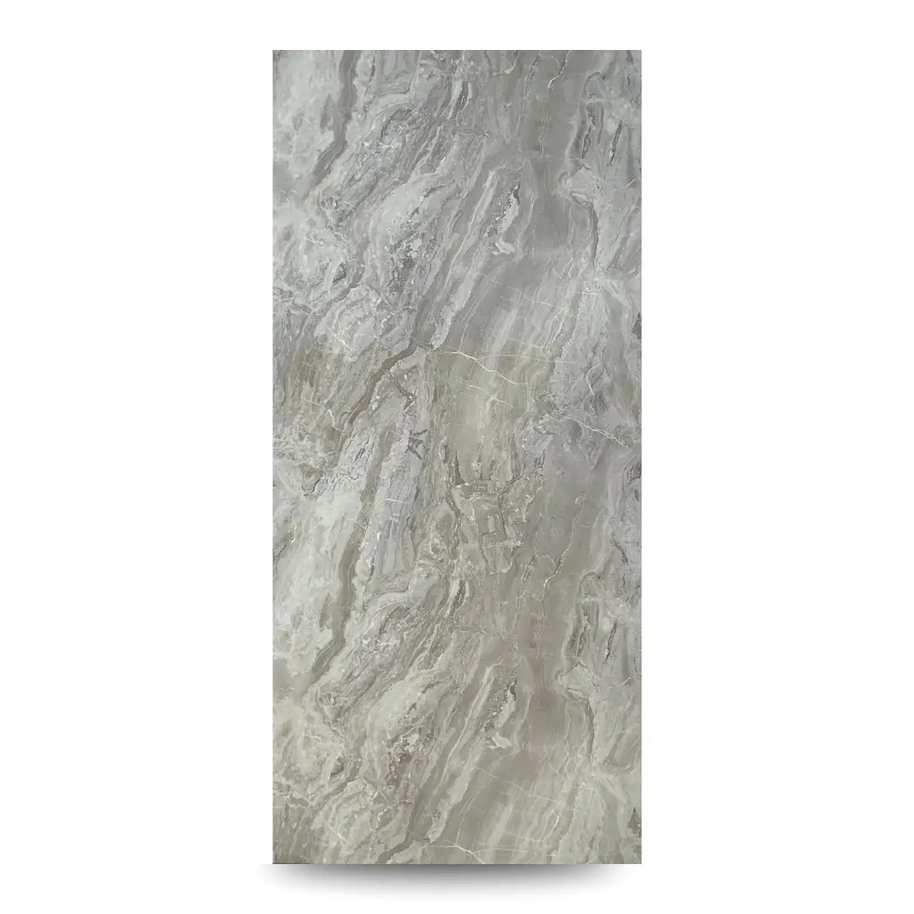 Panneau PVC marbre gris nuagé 280×122