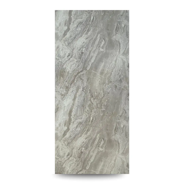 Panneau PVC marbre gris nuagé 280×122