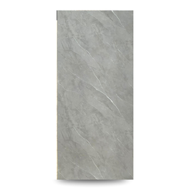 Panneau PVC marbre gris diagonal mat 280×122