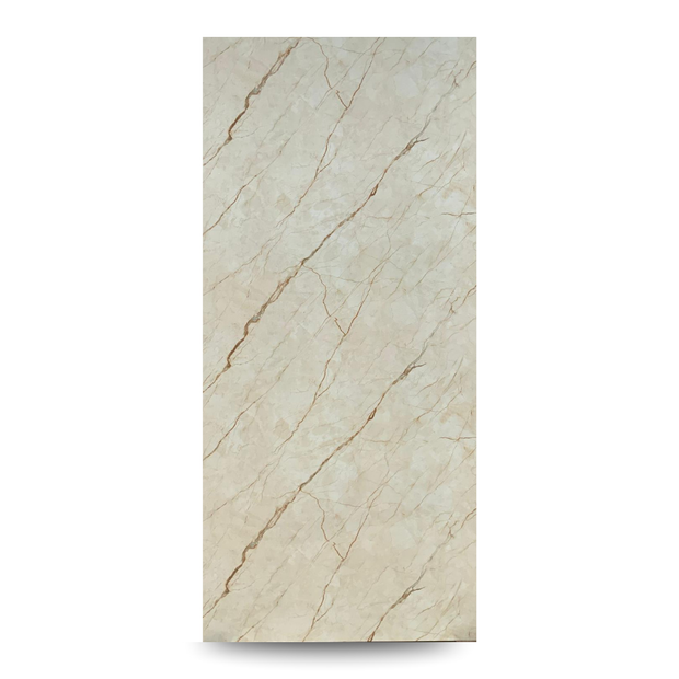 Panneau PVC marbre beige diagonal 280×122