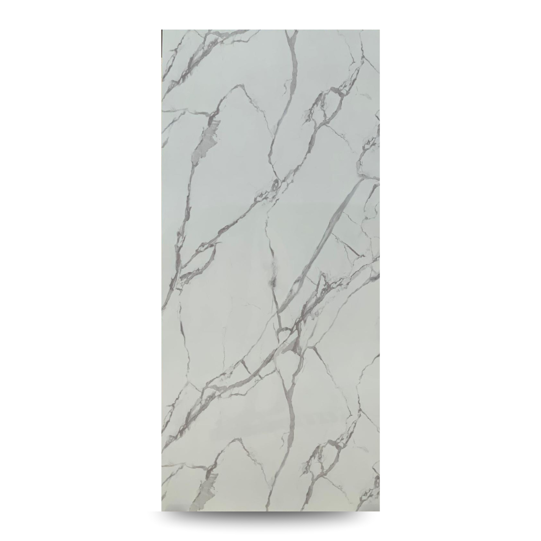 Panneau PVC onyx gris nuagé 280×122