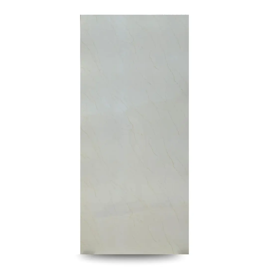 Panneau PVC marbre beige veines fines 280×122