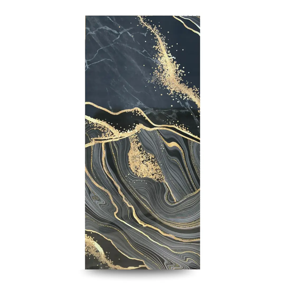 Panneau PVC marbre gris strié mat 280×122