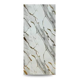 Panneau PVC marbre beige strié mat 280×122