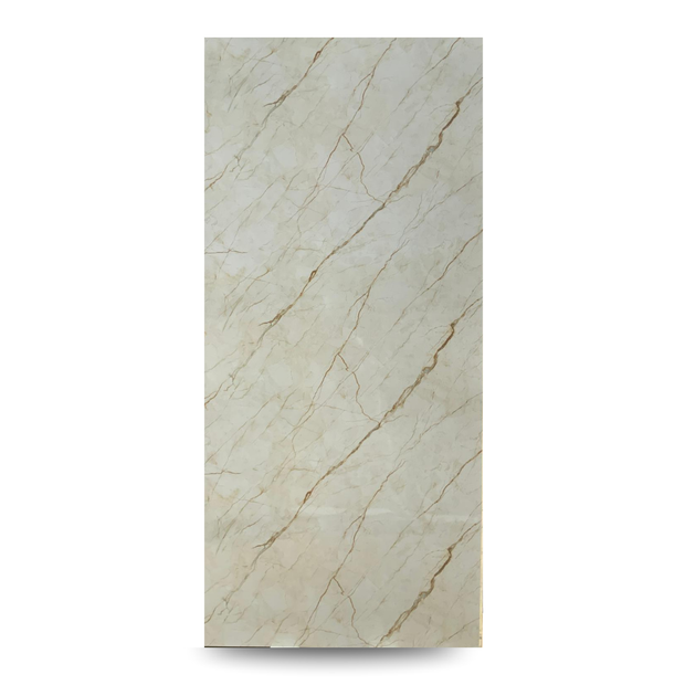 Panneau PVC marbre beige classique 280×122