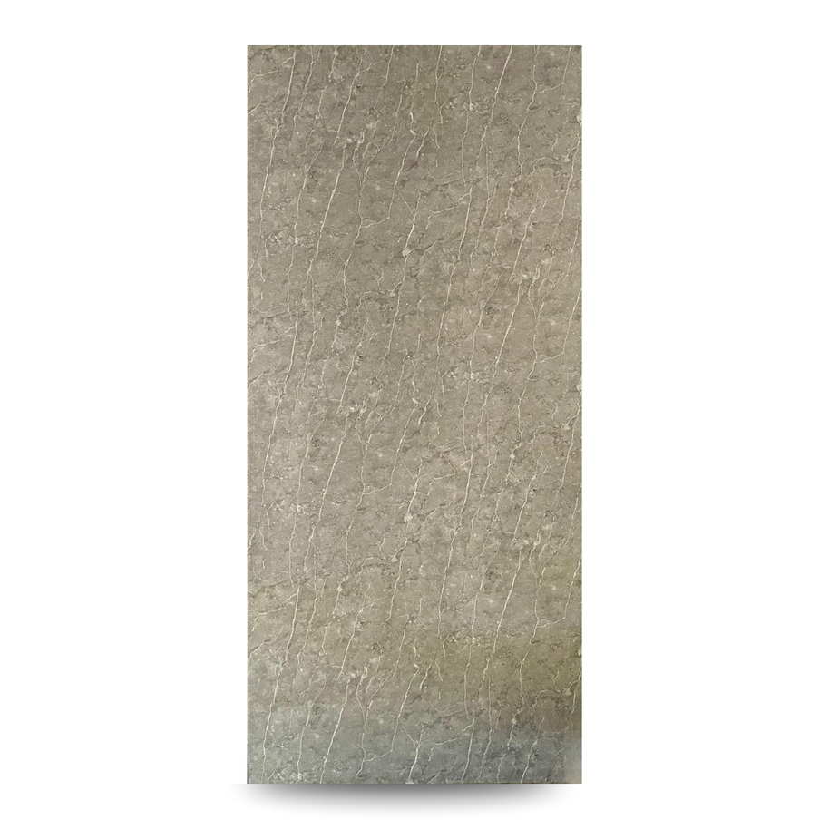 Panneau PVC marbre gris taupe strié mat 280×122