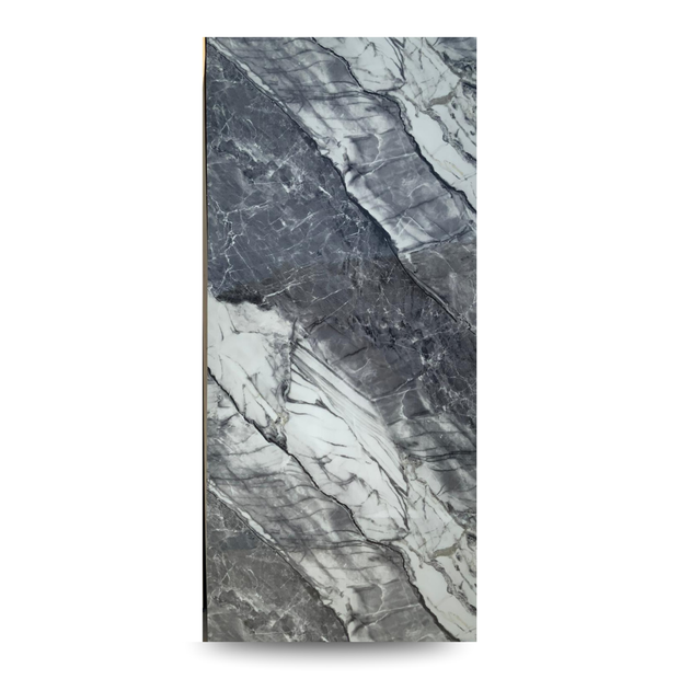 Panneau PVC marbre gris ardoise 280×122