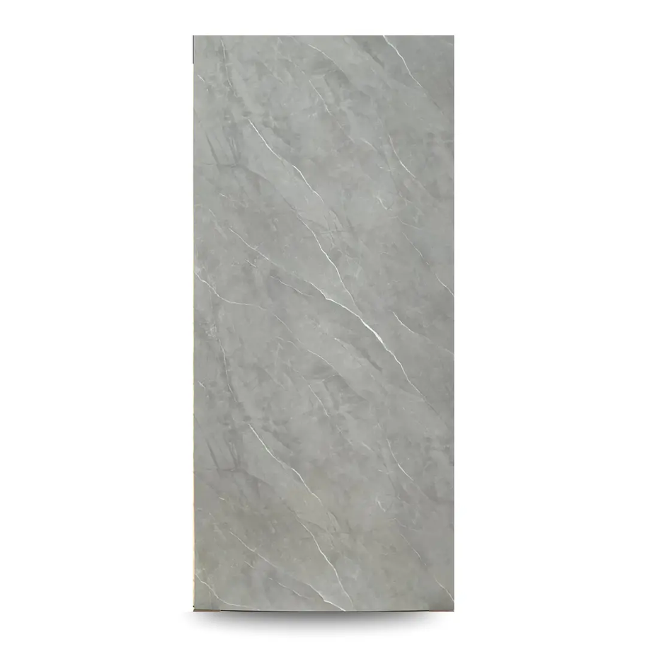 Panneau PVC marbre gris brillant 280×122