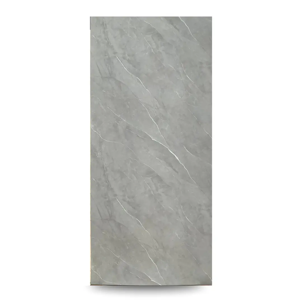 Panneau PVC marbre gris brillant 280×122