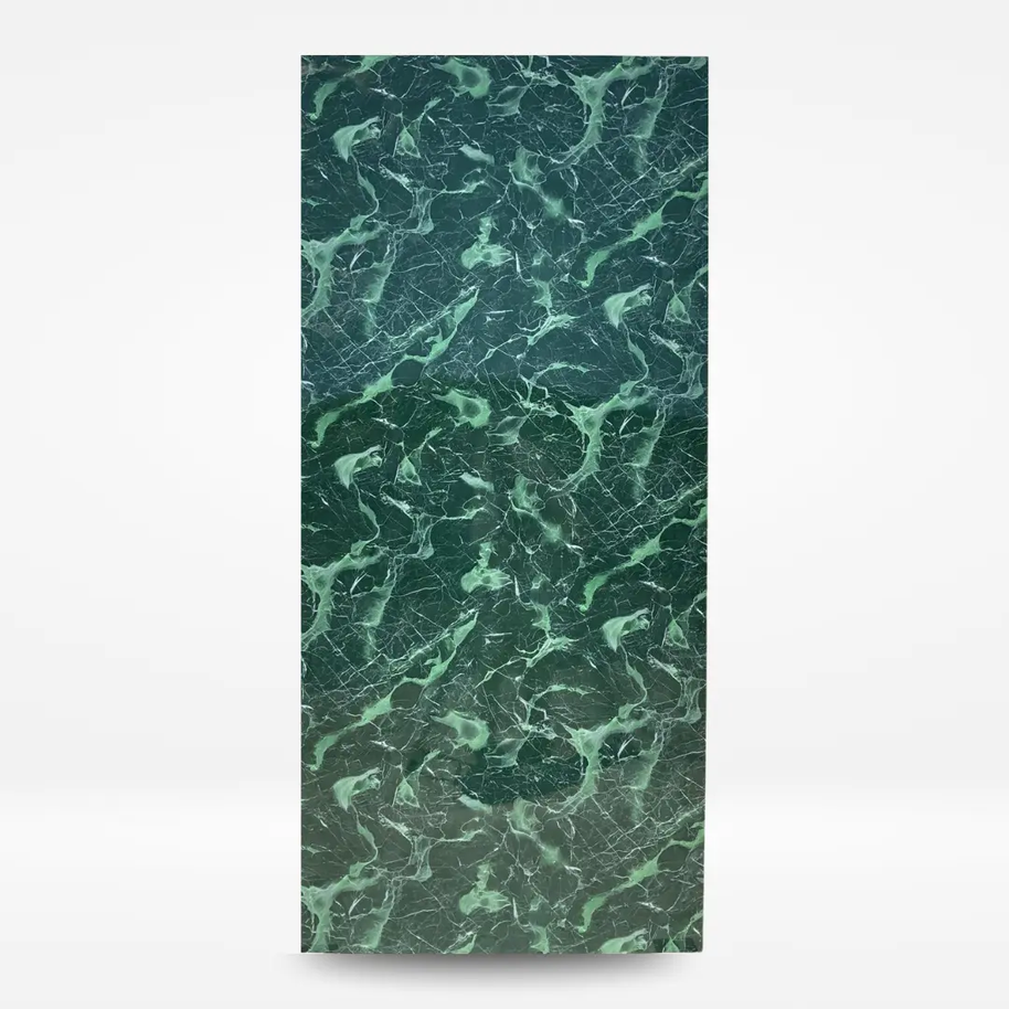 Panneau PVC marbre vert brillant 280×122