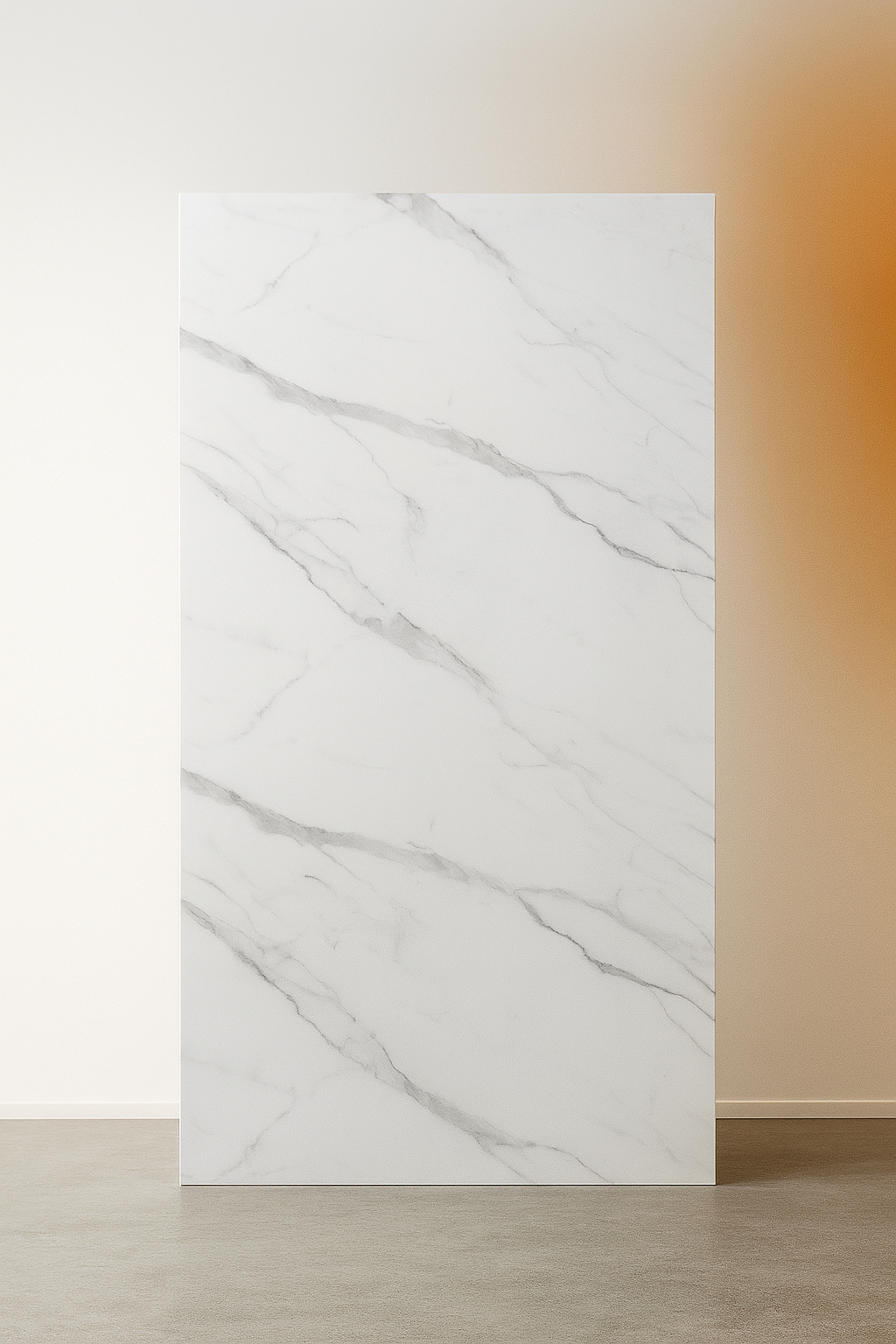 Panneau mural décoratif – Calacatta Blanco 122x280 | EFFET HOME