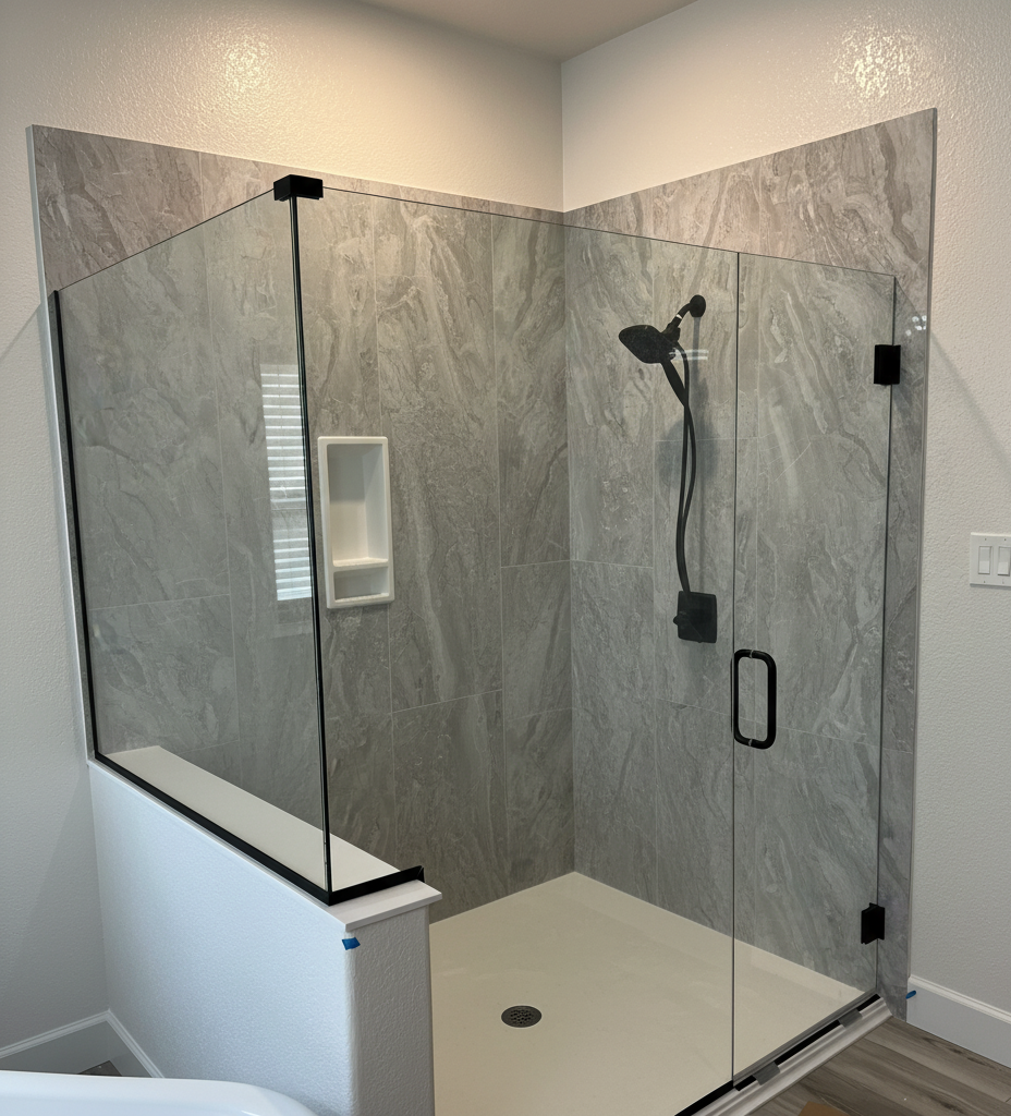 Panneau en pvc effet marbre gris Effet Home